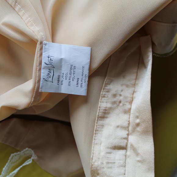 L’Wren Scott Grosgrain Trim Pencil Skirt Runway Resort Size US 12 Taylor Swift - Picture 8 of 8